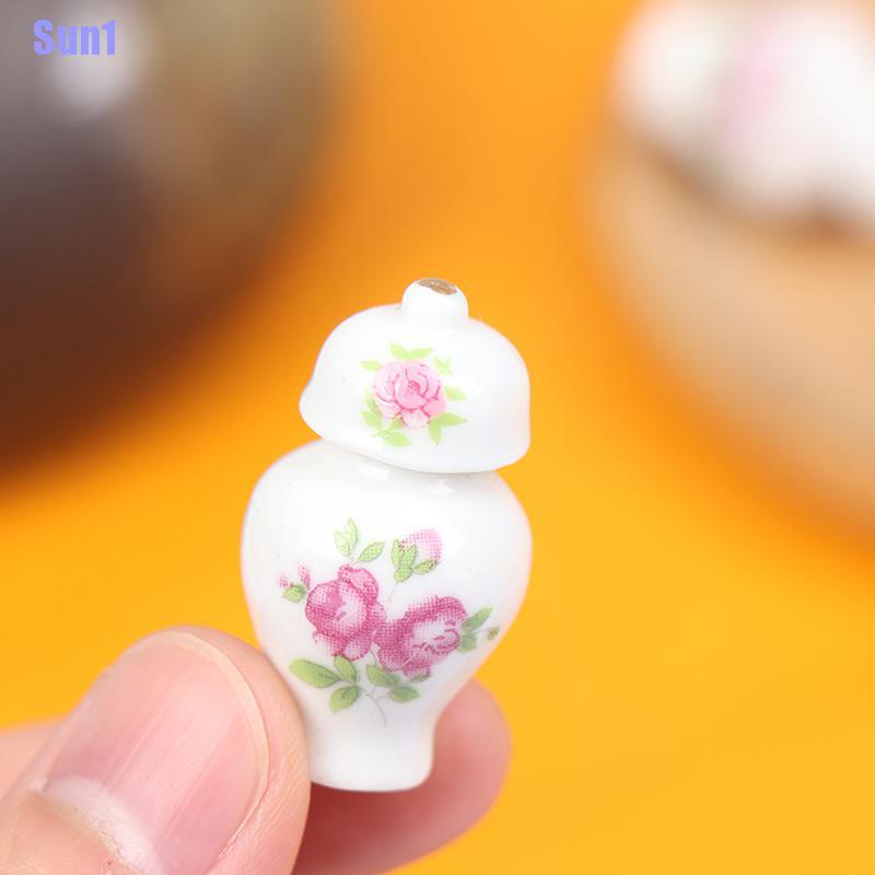 Mô Hình Lọ Sứ Trang Trí Nhà Búp Bê Tỉ Lệ 1: 12