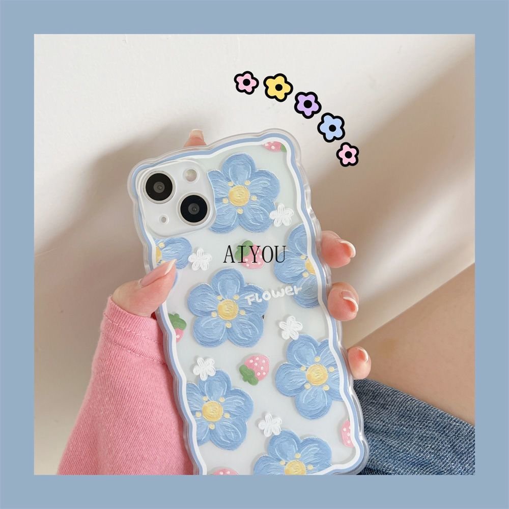 Ốp Lưng Silicone DẻO HìNh Quả Việt QuấT Và Hoa Cho iPhone 14 Pro Max 13 12 Mini 11 Pro Xs Max 13Pro 12Pro SE2 X XR 8 7 Plus