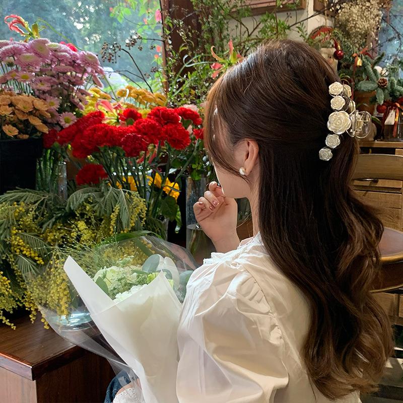 (MớI) Kẹp TóC HìNh Hoa Xinh XắN