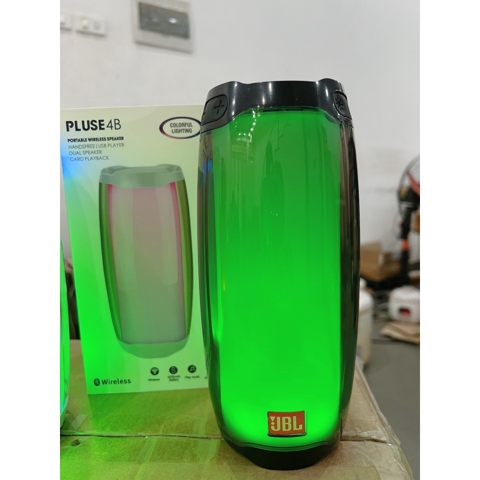 Loa Bluetooth JBL pulse 4B Đèn Led 360 Âm Thanh Chuẩn Có Bass-loa bluetooth nhạc nước