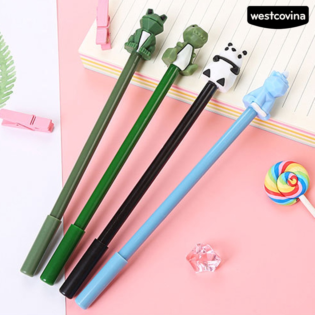 [Hot]✍Set 5 Bút Mực Gel Hình Động Vật Dễ Thương