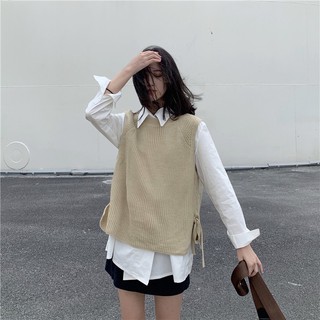 🔥ÁO GILE LEN CỘT NƠ EO ULZZANG