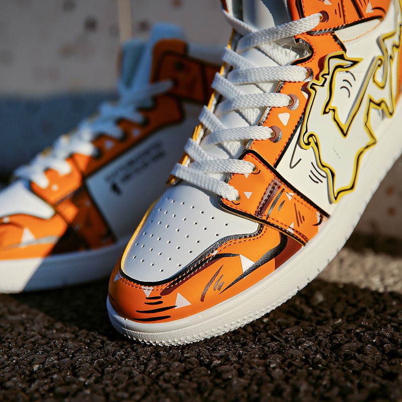 Thời Trang Giày Sneaker In Họa Tiết Anime Demon Slayer Cho Nam | BigBuy360 - bigbuy360.vn