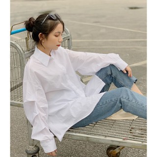 Áo sơ mi tay xếp bồng sa282 1994closet