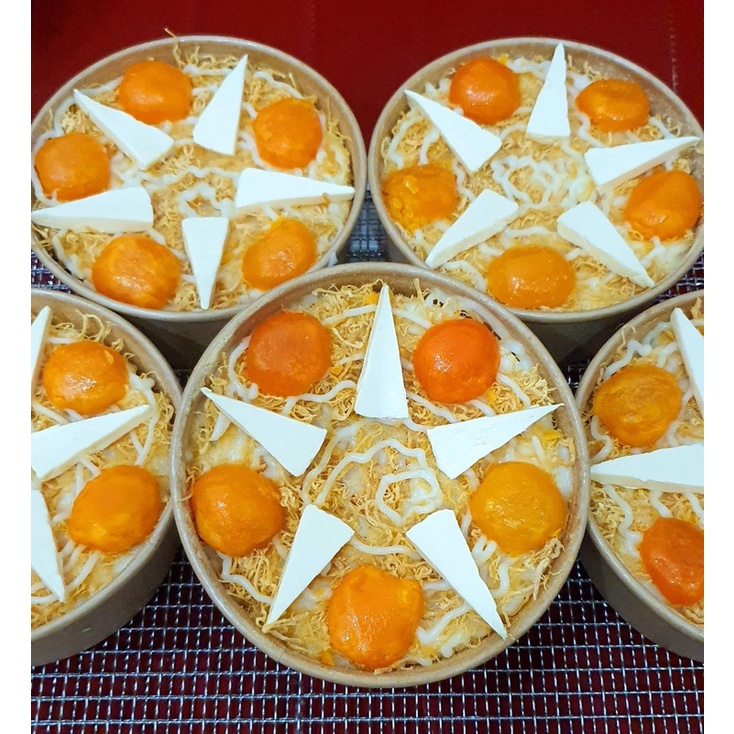 bánh bông lan hợp giấy size lớn