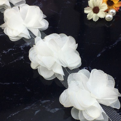 Dây hoa ren co dãn tốt trang trí chiều dài 6cm