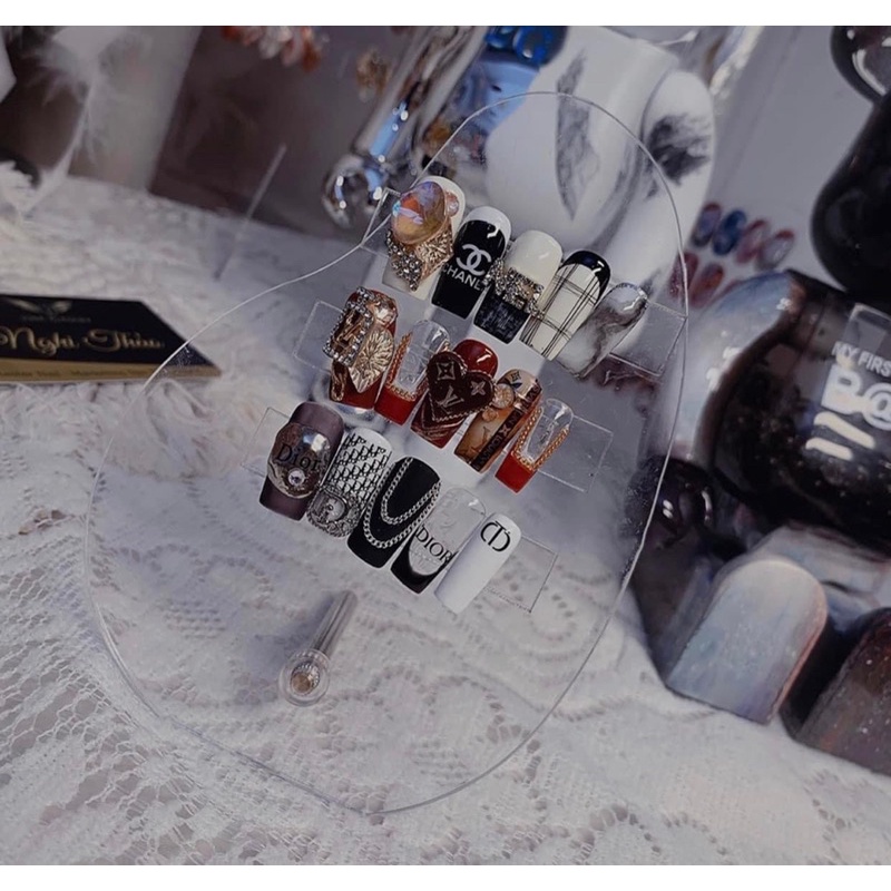 Thanh Nhựa Để Mẫu Móng