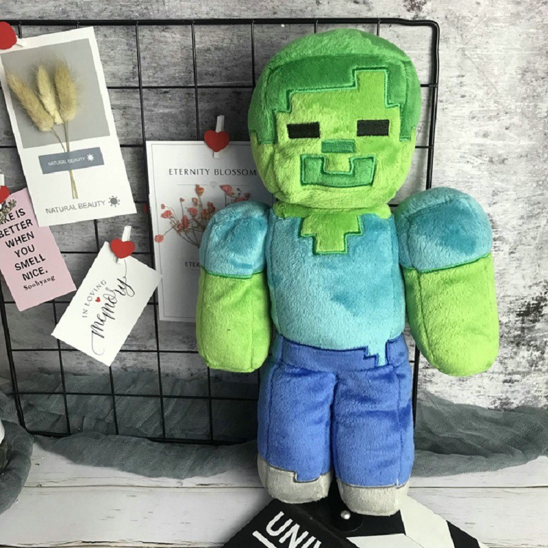 Thú Nhồi Bông Minecraft Zombie to chính hãng