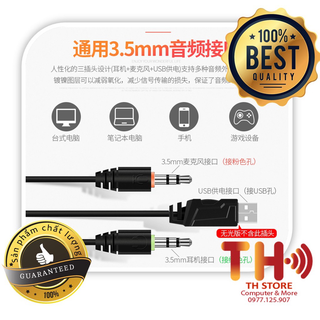Tai nghe máy tính Gaming Headphone NuBwo G1 âm thanh 7.1