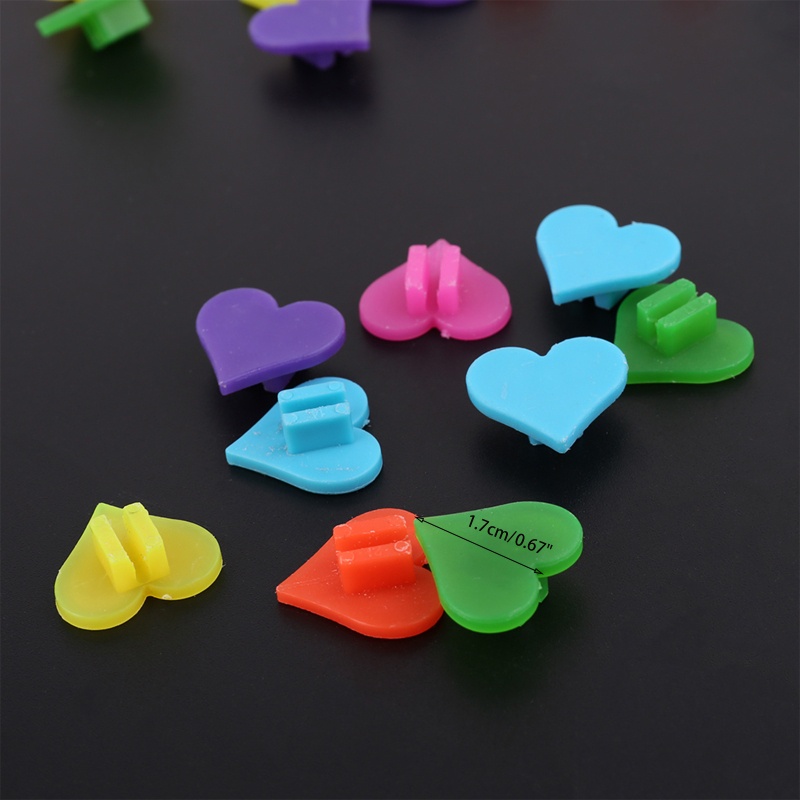 1 Túi Phụ Kiện Trang Trí Bánh Xe Đạp Cho Bé Hình Trái Tim Nhiều Màu Sắc Dễ Thương