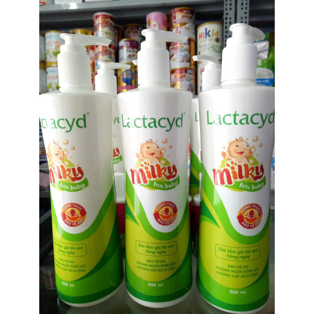 [CHÍNH HÃNG] Sữa tắm lactacyd milky 250ml tặng kèm lactacyd milky