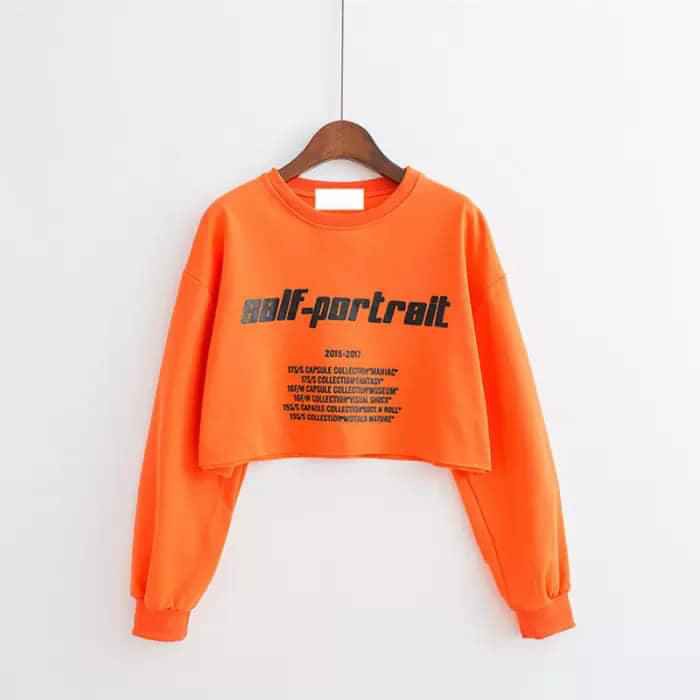 🍊 SALF-PORTRAIT TEE (ORANGE) 🍊
