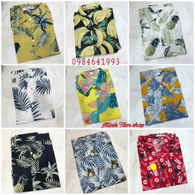 Áo hoa qoả đi biển
