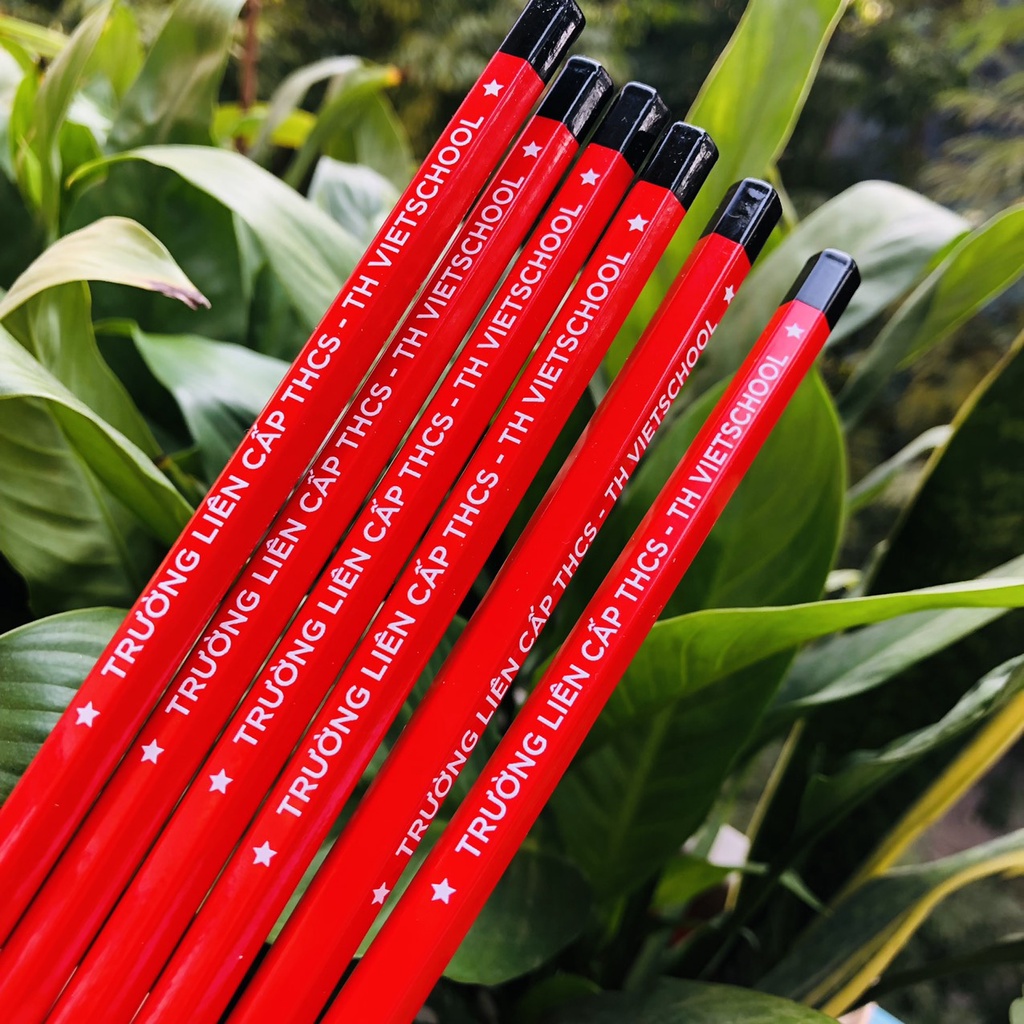 In ấn bút chì theo yêu cầu, làm bút chì giá rẻ cho học sinh, sinh viên