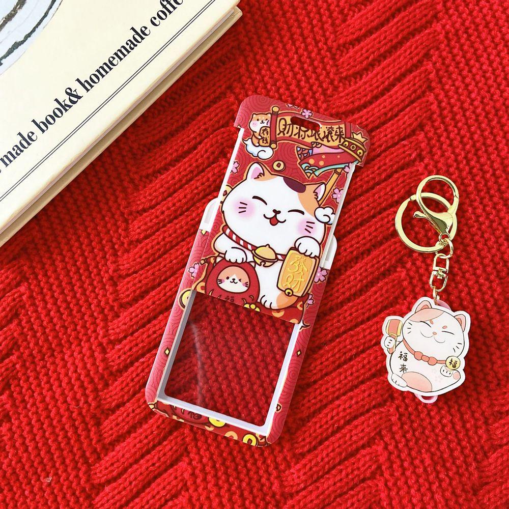 Vỏ Đựng Thẻ Tên / Móc Khóa Có Thể Thu Gọn Tiện Dụng Ốp