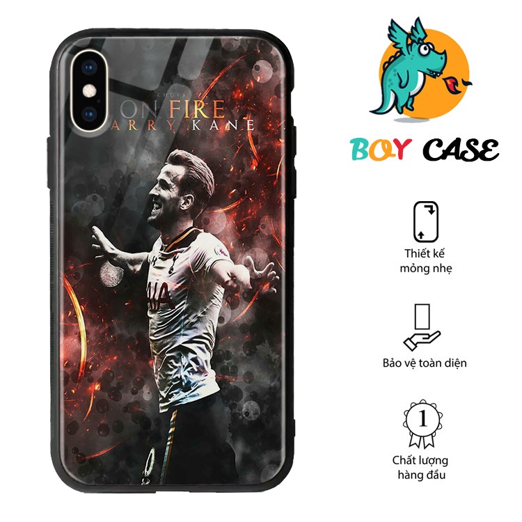 Ốp Chống Ố Iphone Hình Harry Kane BOYCASE Cho Iphone 11/12/Pro/X/Xs Max/6/7/8 Plus