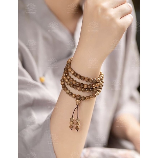 Vòng trầm hương 108 hạt