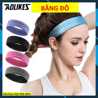 Ssửa Băng trán thể thao chính hãng Aolikes 2103 Băng chặn hồ hôi trán tập gym chinhhang