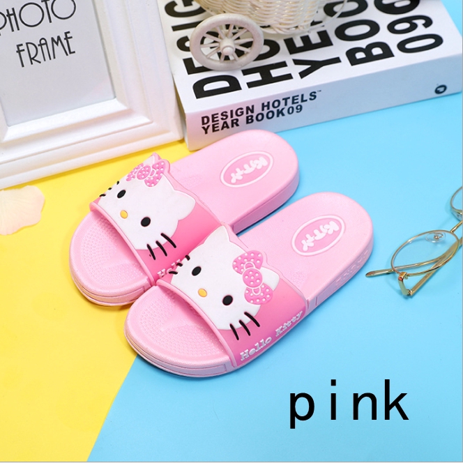 Dép đi trong nhà chống trượt hình Hello Kitty cho bé