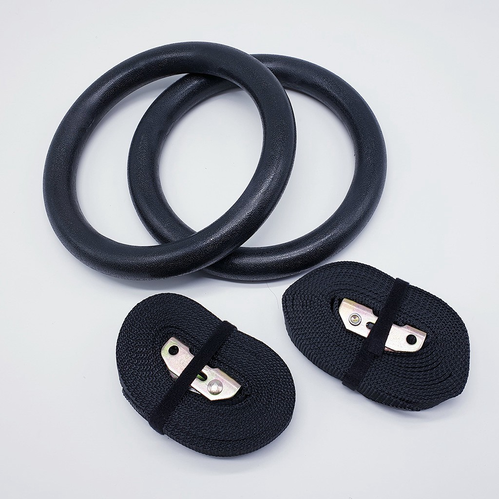 Vòng treo xà Gymnastic Rings 2021 tập gym rất tốt 👍 FREESHIP⭐ Bộ vòng xà tay Ring Dip giá rẻ 2021