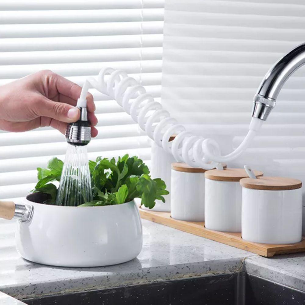 PISTA Vòi Nước Nối Dài Xoay 360 Độ Chống Văng Nước Tiện Dụng