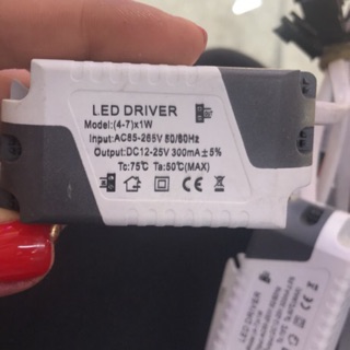 Chấn lưu 4-7w loại 3 mầu