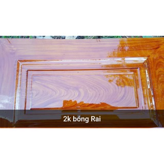 SƠN BÓNG 2K RAI (BỘ 1KG) - TẶNG KÈM CỌ