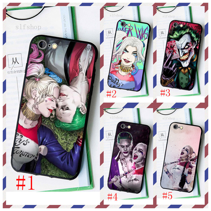 Ốp Điện Thoại Mềm In Hình Harley Quinn Joker Cho Vivo X7 X9 X9S Plus X9I X9L S7E Y5S