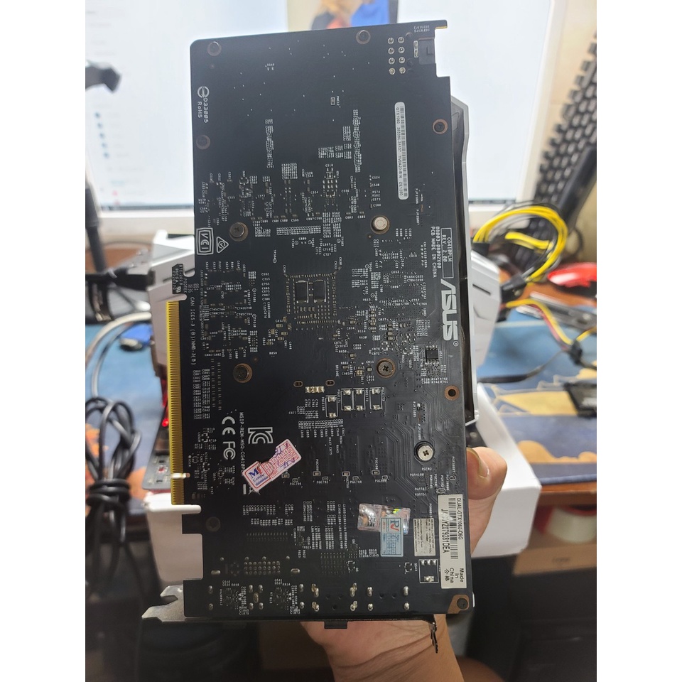 -VGA GTX 1060 6GB -  Asus DUAL- GTX1060-O6G - BẢO HÀNH 3 THÁNG - HÀNG NGUYÊN ZIN CHƯA SỬA