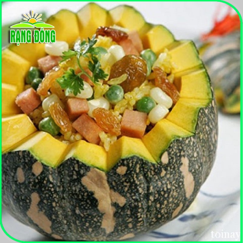 Hạt giống Bí Đỏ Nhật lai F1 dễ trồng, trái to, thịt dày, thơm, ngon (gói 5 hạt) - Hạt giống Rạng Đông