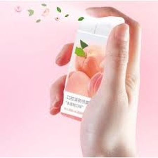 Xịt Thơm Miệng Vị Đào/Bạc Hà Thơm Mát