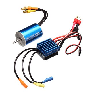 Động cơ cảm biến không thấm nước 2838 3600/4500KV 35A ESC cho xe ô tô đồ chơi tỉ lệ 1/12 1/14