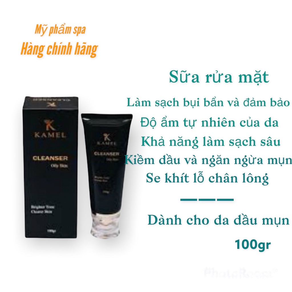 Sữa Rửa Mặt KARMEL Dành Cho Da Dầu Và Nhạy Cảm