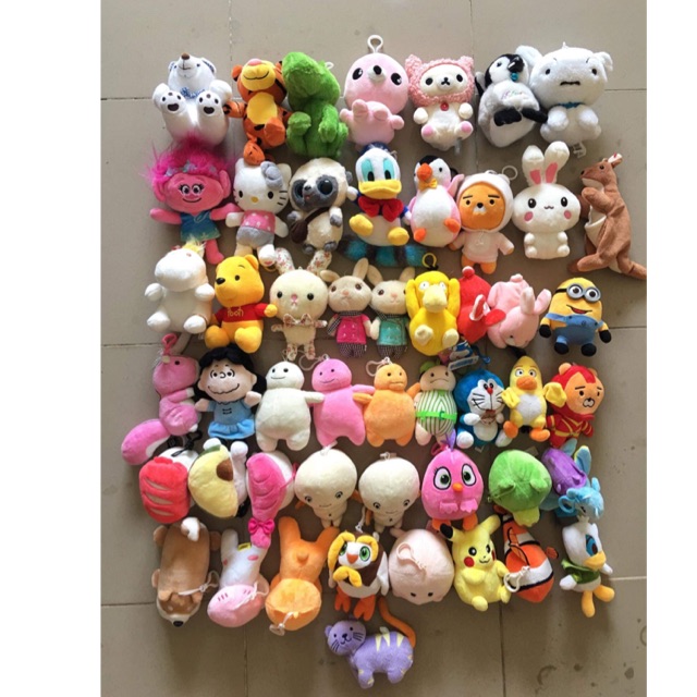 Set 50 gấu mini size 10-15cm