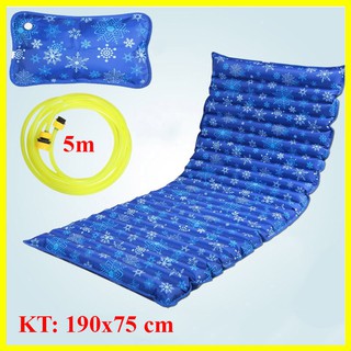 Đệm Nước Mát Gia Đình Đủ Size Kích Thước 190x75cm Kèm Gối Nước Và Ống Nước Dài 5m - Nệm nước