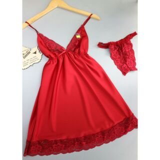 Đầm ngủ lụa satin
