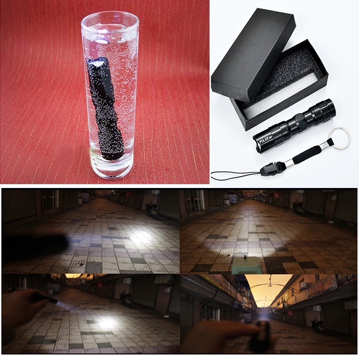 Đèn pin mini GADO siêu sáng 3W chống nước sử dụng pin AA | BigBuy360 - bigbuy360.vn