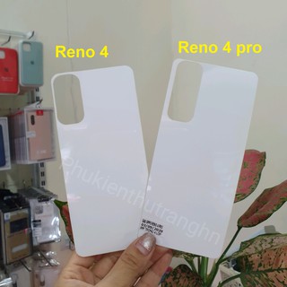 Reno 4/ Reno 4 pro_ Miếng dán PPF 4 lớp mặt sau trong suốt siêu dính cho OPPO Reno 4/ Reno 4 pro