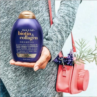 Combo Gội Xả BIOTIN OGX 385ml (tặng kèm ủ ST.IVES)