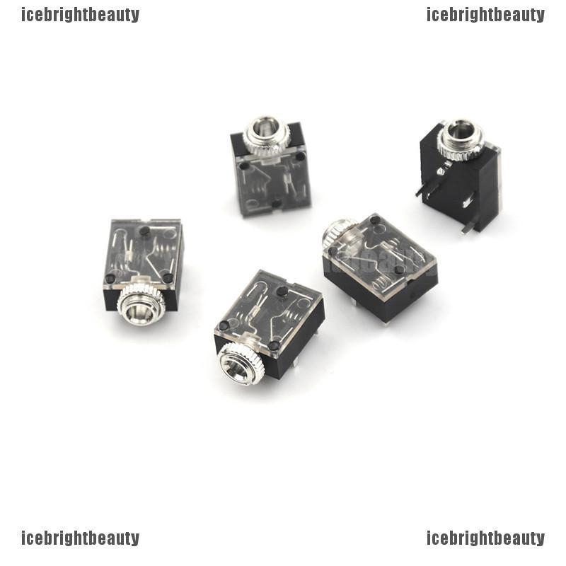 ❀Thái Cực Quyền❀ Bộ 5 Chốt Cắm Tai Nghe 5 Chấu 3.5mm