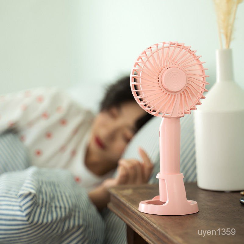 usbQuạt Mini Cầm Tay Ký Túc Xá Sinh Viên Máy Tính Để Bàn Di Động Sạc Câm Ngoài Trời Với Fan Hâm Mộ | BigBuy360 - bigbuy360.vn