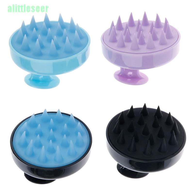 Lược Silicone Chải Tóc Mát Xa Da Đầu Tiện Dụng