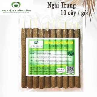 Nhang ngải cứu hội quán diện chẩn bùi quốc châu 100% tự nhiên ( điếu ngải diện chẩn)