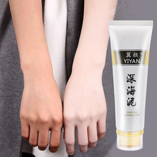 [Hàng Có Sẵn] YiYan Kem Chiết Xuất Bùn Khoáng Biển Làm Trắng Da Mặt Chăm Sóc Da Body Dưỡng Ẩm Whitening Skin Care