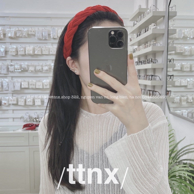 BỜM TẾT CHẤT LIỆU NHUNG CAO CẤP ⚡FREESHIP⚡TTNX