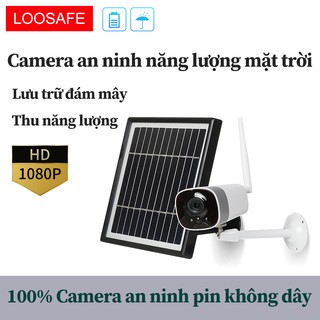 Camera năng lượng mặt trời giám sát ngoài trời, cung cấp điện bằng năng lượng mặt trời