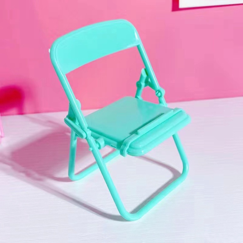 Giá Đỡ Điện Thoại Hình Ghế Xếp Màu Pastel Xinh Xắn - Kệ Điện Thoại