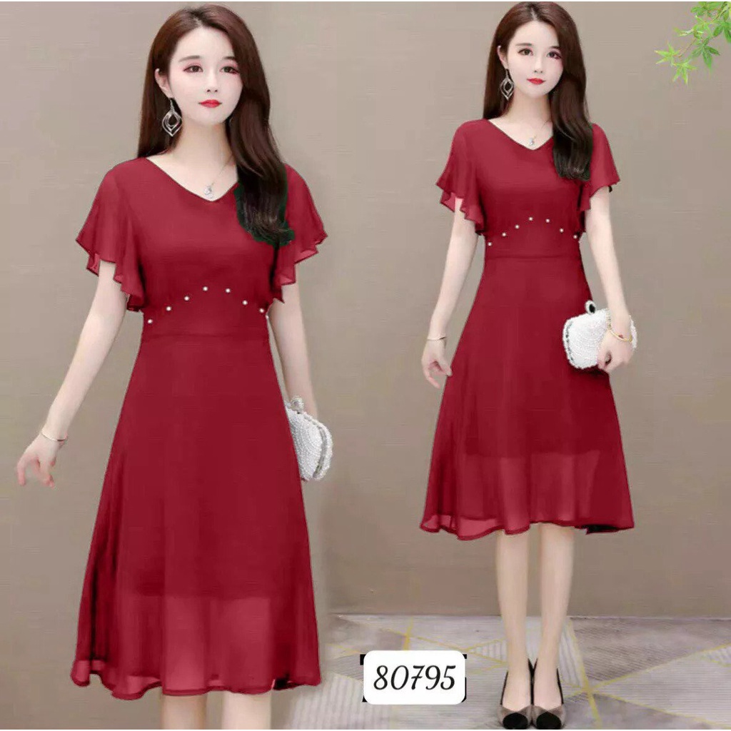(HCM) ĐẦM VOAN SUÔNG NỮ CỰC SANG CHẢNH TÔN DÁNG CHO CÁC QUÝ PHU NHÂN MỚI NHẤT HIỆN NAY