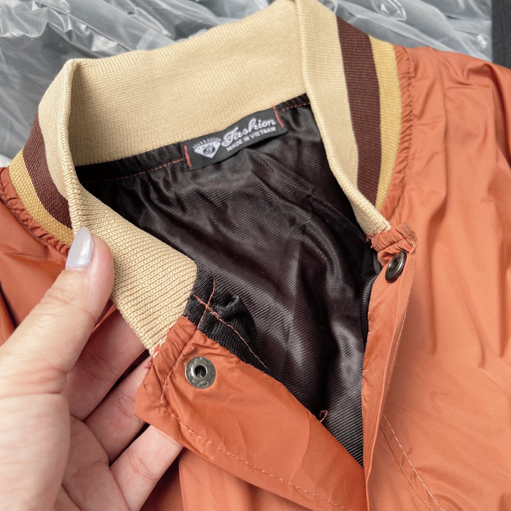 [Ảnh Thật]Áo Bomber Dù WAS 2 Lớp Dày Dặn❤️Áo Khoác Dù 2 Lớp Unisex Wasnotp Unisex Nam Nữ Couple