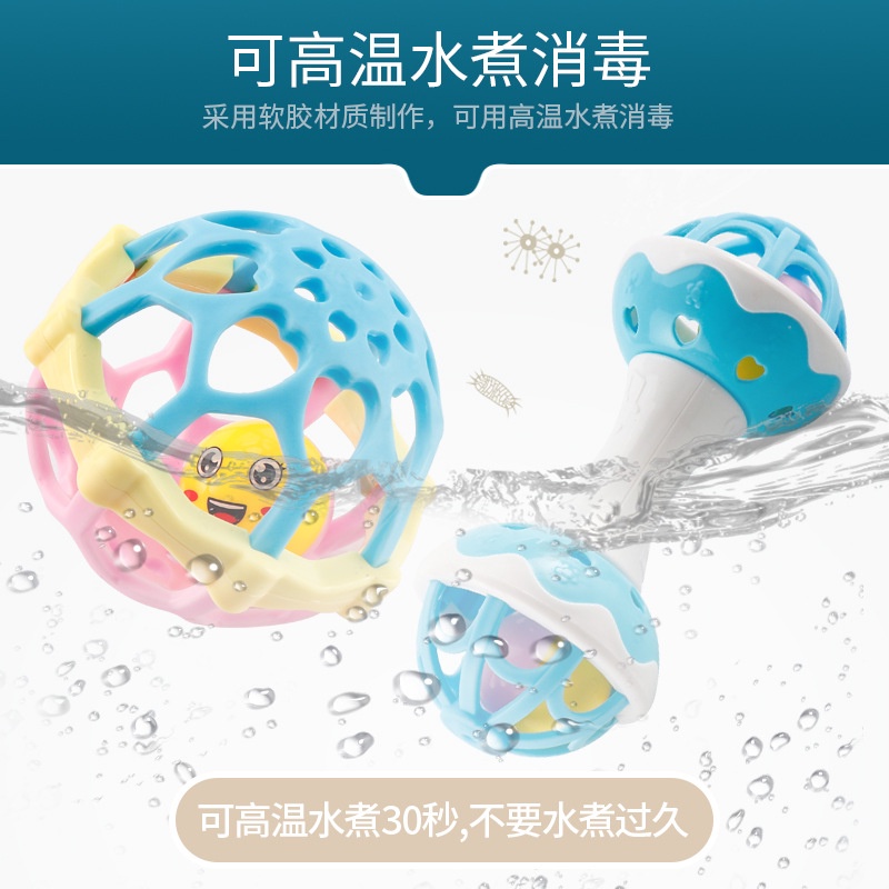 Bộ 2 Đồ Chơi Mềm Mại Có Thể Luộc Được Dành Cho Bé Mọc Răng